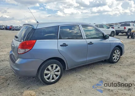 2003 Toyota Matrix Base z USA, uszkodzony, nr VIN 2T1KR32E43C145075